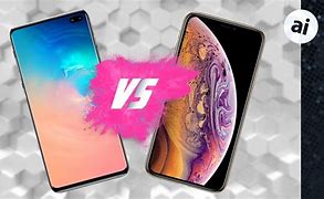 Image result for iPhone XS Silver vs Galaxy S10e