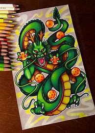 Image result for Shenron Dragon Drawing