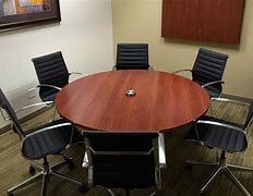 Image result for Round Conference Room Table for 6