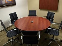 Image result for Small Round Table Meeting Room Design