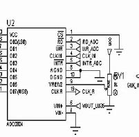 Image result for 16X2 LCD Schematic