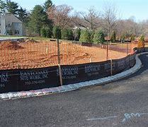 Image result for Silt Fence On Construction Site