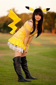 Image result for Women in Pikachu Cosplay