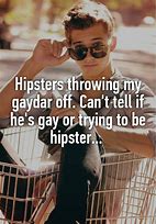 Image result for Throws Up in Hipster