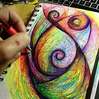 Image result for Abstract Face Drawings Pencil