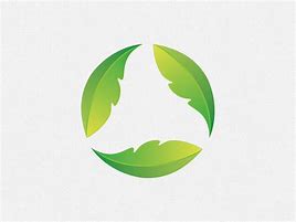 Image result for Green Leaf with Orange Circle Logo