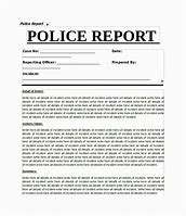 Image result for Example Police Report Hate Crime