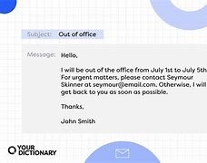 Image result for Clever Out of Office Message