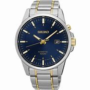 Image result for Seiko Kinetic Stainless Steel