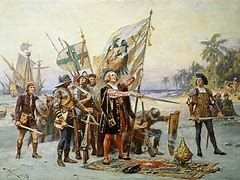 Image result for Christopher Columbus Painting