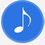 Image result for Music Blue Icon