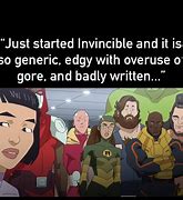 Image result for Invincible Thick Meme