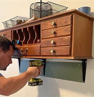 Image result for Repurpose Desk Hutch