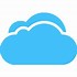 Image result for Blue Cloud Icon