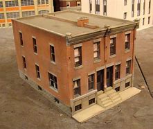 Image result for HO Scale Row House