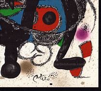 Image result for Joan Miro Original Lithograph
