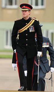 Image result for Prince Harry Uniform