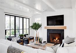 Image result for Modern Fireplace with Windows