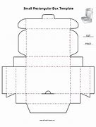 Image result for Rectangular Box Template