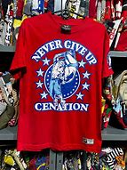 Image result for John Cena Cenation Golden Eagle 2008 Red T-Shirt