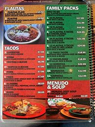 Image result for Menu Restaurante Hispano