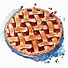 Image result for Apple Pie Slice Icon