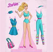 Image result for Printable Barbie Doll iPad