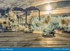 Image result for Smoke From Factories and Vehicles