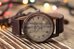 Image result for Wooden Wrist Watch