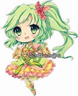 Image result for Green Character Chibi