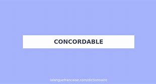 Image result for concordable