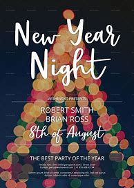 Image result for New Year Flyer