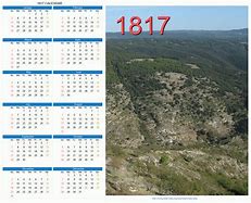 Image result for 1817 Calendar