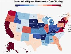 Image result for Cost of Living by State Comparison Chart
