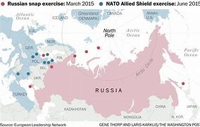 Image result for Nato and Russia Map