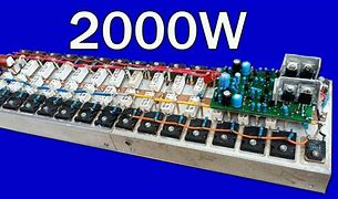 Image result for 2000W Amp