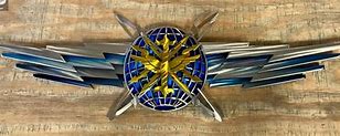 Image result for DJ with Lightning Bold Military Pin