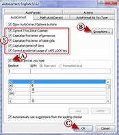 Image result for Word Turn Off AutoCorrect