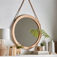 Image result for Round Hanging Mirror