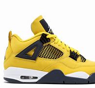 Image result for Air Jordan 4 Retro Yellow