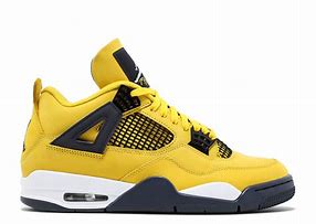 Image result for Black and Red and Yellow Jordan's