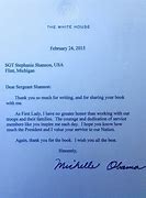 Image result for Michelle Obama Letter