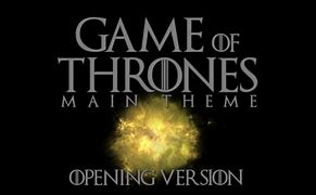 Image result for Game of Thrones Opening Theme