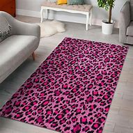 Image result for Hot Pink Cheetah Rug