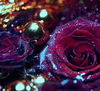 Image result for Red Glitter Roses