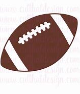 Image result for Football Outline for Cricut