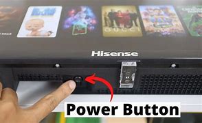 Image result for Whers the On and Off Button On a Hisense TV ModelNumber 50K360G