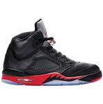 Image result for Jordan Retro 5 Black