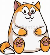Image result for Fat Cute Cat Clip Art