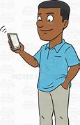Image result for Black Person On Phone